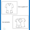 bluza-medicala-imprimata-lotus-dino-city-model