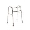 Cadru de mers pliabil, 2 roti mobile fata, spate fix - RP734