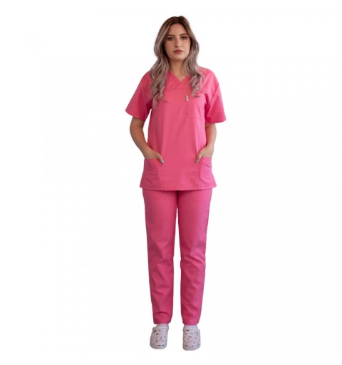 Costum medical Lotus 1, Basic 1, ROZ PRAFUIT