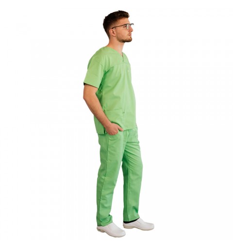 Costum medical Lotus 1, Basic 1, verde island