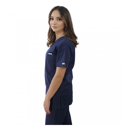 Costum medical Lotus 1, Basic 1, BLEUMARIN