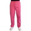 Pantalon unisex Lotus 1, cu elastic in talie roz prafuit