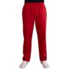 Pantalon unisex Lotus 1, cu elastic in talie rosu