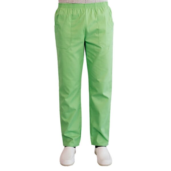 Pantalon unisex Lotus 1, cu elastic VERDE ISLAND