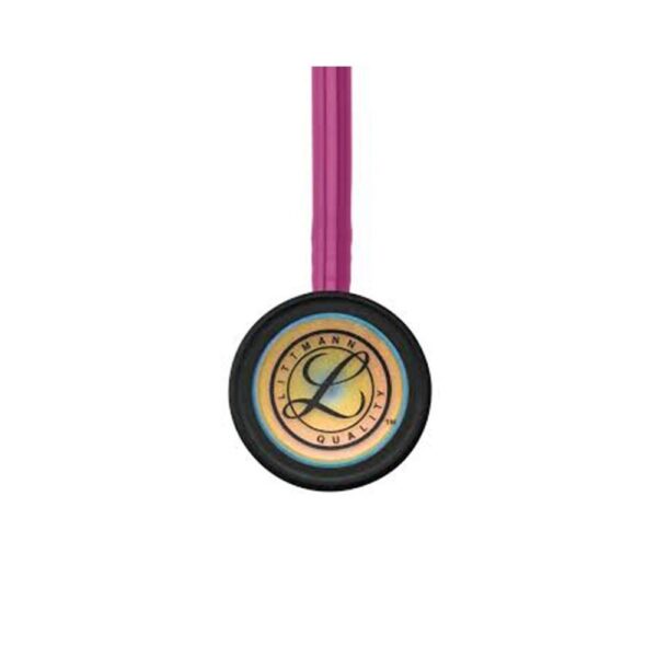 Stetoscop 3M™ Littmann® Classic III, Roz inchis, capsula curcubeu (Rasperry/Rainbow) 5806